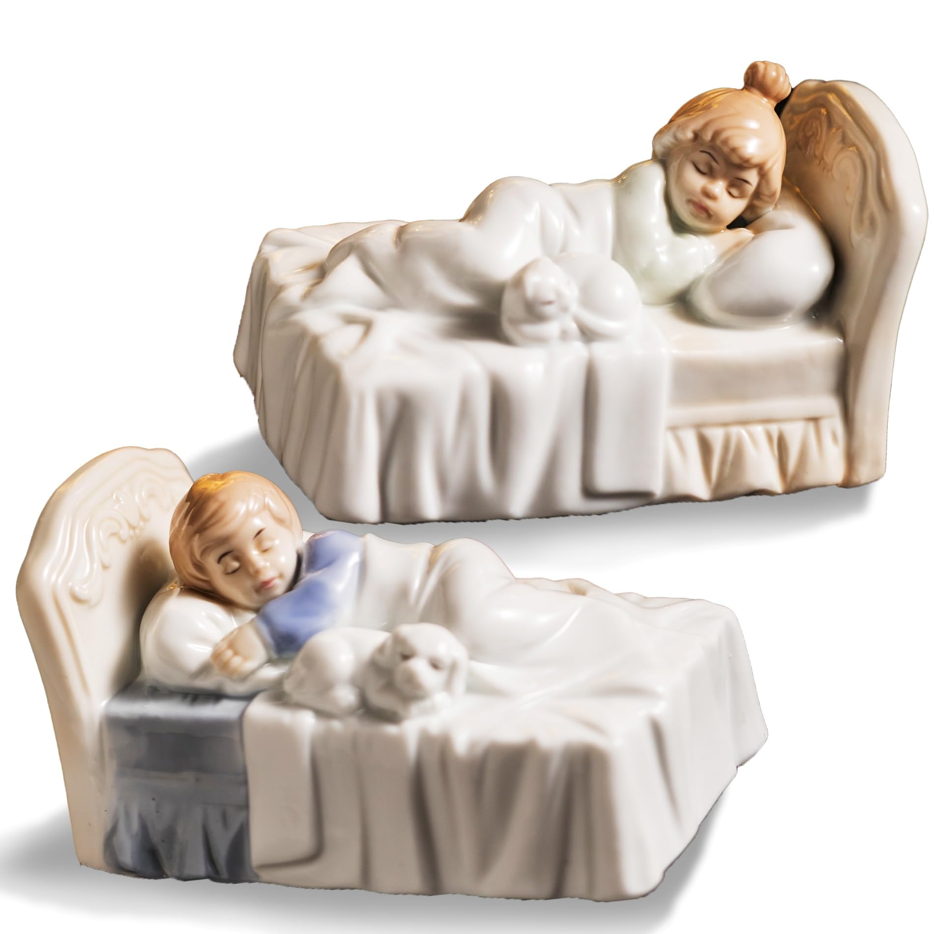 Amazon.co.jp: MTME 磁器の置物、子供の頃、記念品、ギフト、彫刻家の